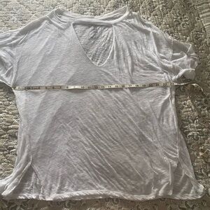 We The Free Soft Gray Short Sleeve Tee